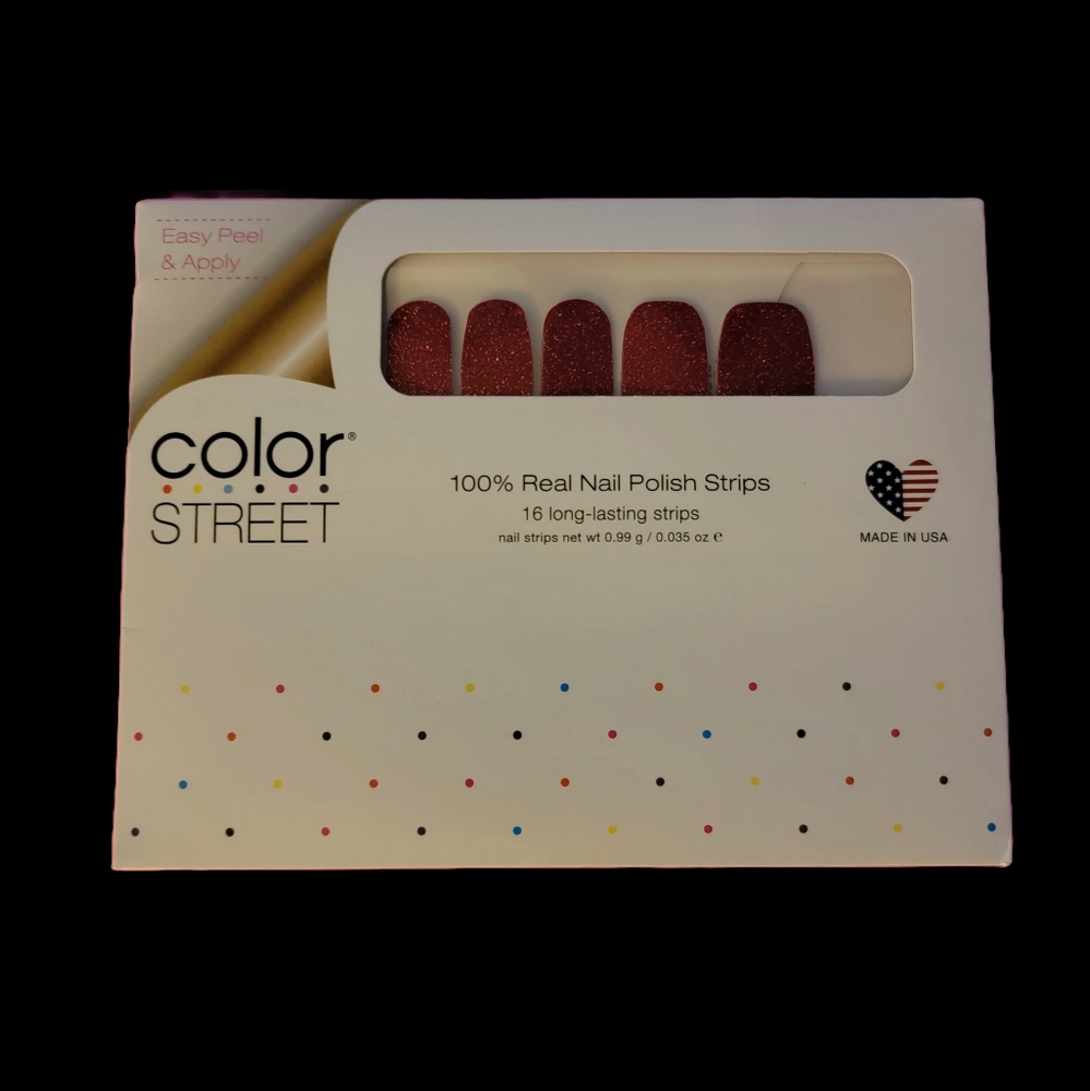 Color Street A-Lister Real Nail Polish Strips. RETIRED